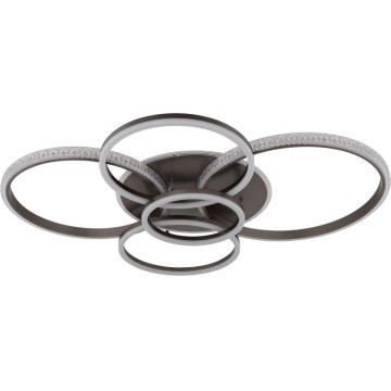 Globo - LED Плафониера LED/70W/230V 3000K 88x110 см антрацит