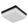 Globo - LED Плафониера LED/8W/230V 4000K 12x12 см черен