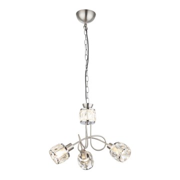 Globo - LED полилей на верига 3xE14/40W/230V + LED/5W