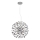 Globo - LED полилей на кабел 8xG9/3,5W/230V лъскав хром