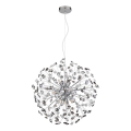 Globo - LED полилей на кабел 9xG9/3,5W/230V лъскав хром
