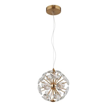 Globo - LED полилей на кабел LED/12W/230V 3000K златист