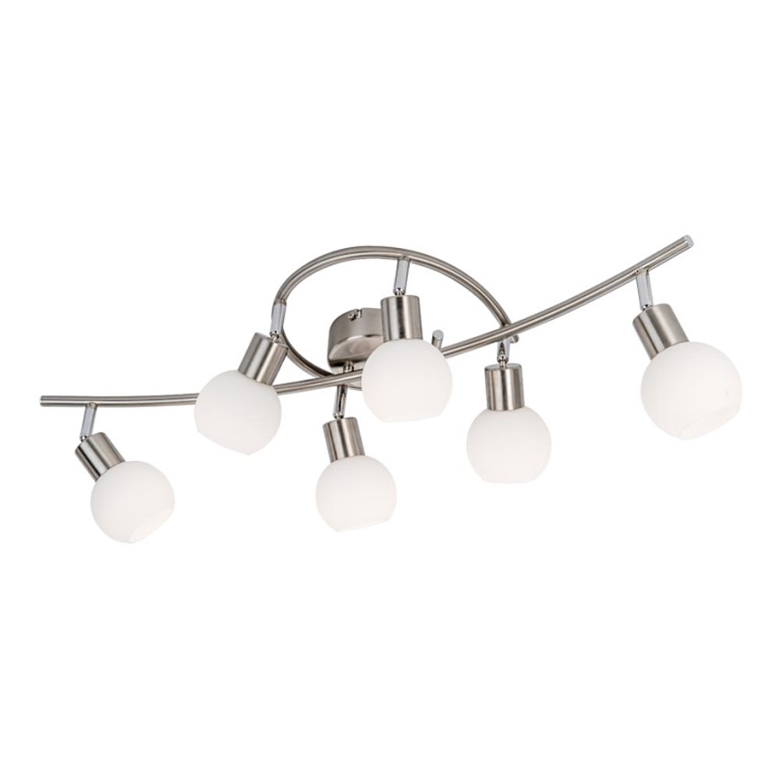 Globo - LED Полилей за повърхностен монтаж 6xE14/5W/230V