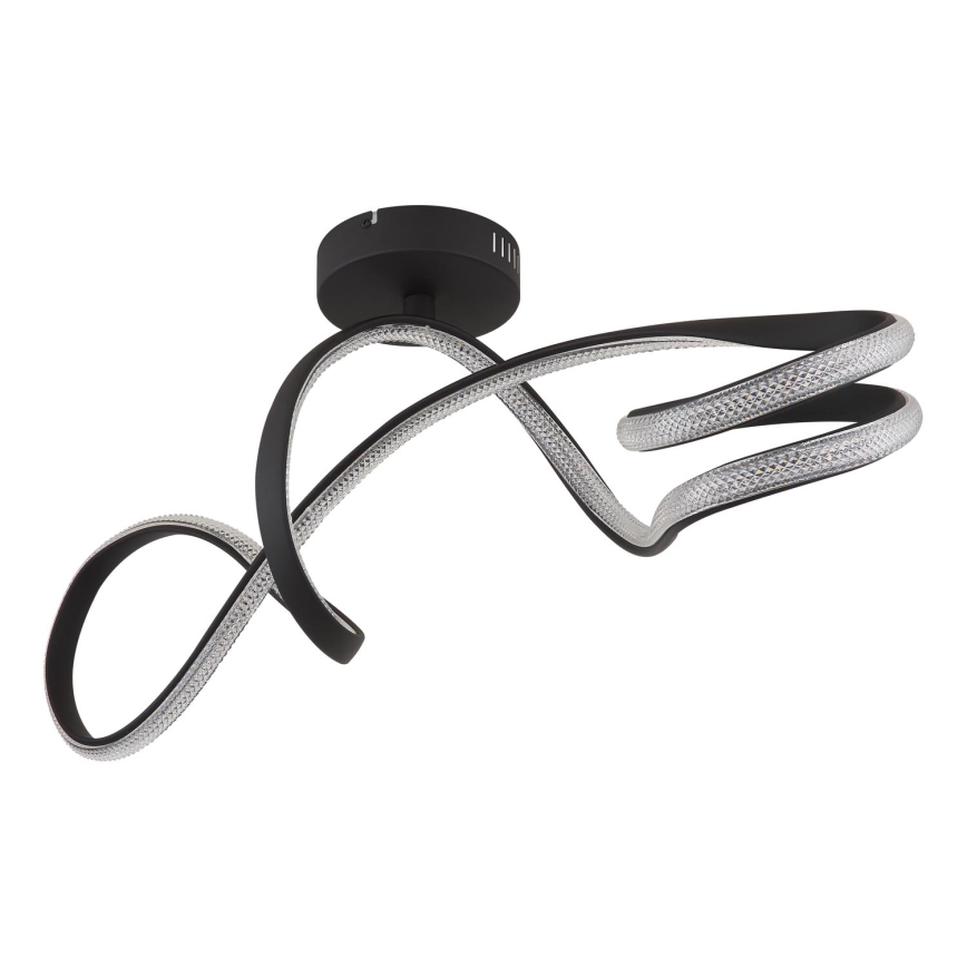 Globo - LED Полилей за повърхностен монтаж LED/30W/230V черен