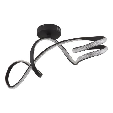 Globo - LED Полилей за повърхностен монтаж LED/30W/230V черен