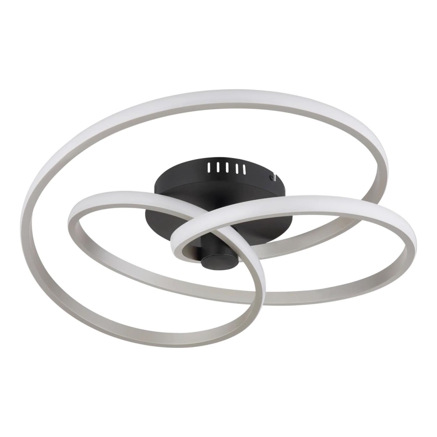 Globo - LED Полилей за повърхностен монтаж LED/40W/230V 3000K матов хром/черен