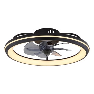 Globo - LED регулируем таванен вентилатор LED/40W/230V 3000-6500K + дистанционно управление