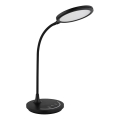 Globo - LED регулируема гъвкава настолна лампа с докосване LED/12W/230V 3000/4000/6500K CRI 90 черна