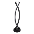 Globo - LED регулируема настолна лампа с докосване LED/1W/3,7V 3000K 1800 mAh USB черна