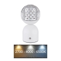 Globo - LED регулируема настолна лампа с докосване LED/2,5W/3,7V 2700/4000/6500K 1800 mAh USB бяла