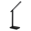 Globo - LED регулируема настолна лампа с докосване LED/3W/5V 2800/4000/6500K 1800 mAh черна