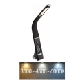 Globo - LED регулируема настолна лампа с тъч контрол и дисплей LED/6,5W/230V 3000/4500/5800K черна