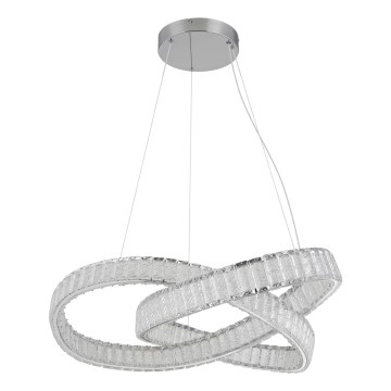 Globo - LED регулируема полилей на кабел LED/110W/230V 2700-6000K Ø 78 см + дистанционно управление