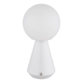 Globo - LED регулируема външна настолна лампа с докосване LED/1,5W/5V 3000/4500/6500K 1800 mAh IP41 бяла