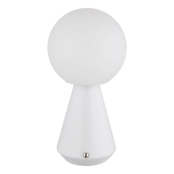 Globo - LED регулируема външна настолна лампа с докосване LED/1,5W/5V 3000/4500/6500K 1800 mAh IP41 бяла