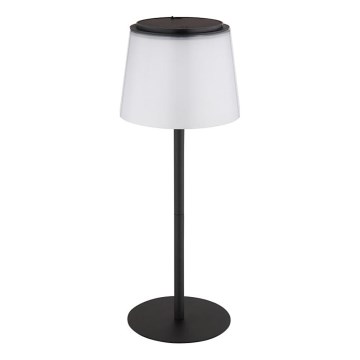 Globo - LED регулируема външна настолна лампа с докосване LED/1,8W/5V IP44 1800 mAh черна/бяла