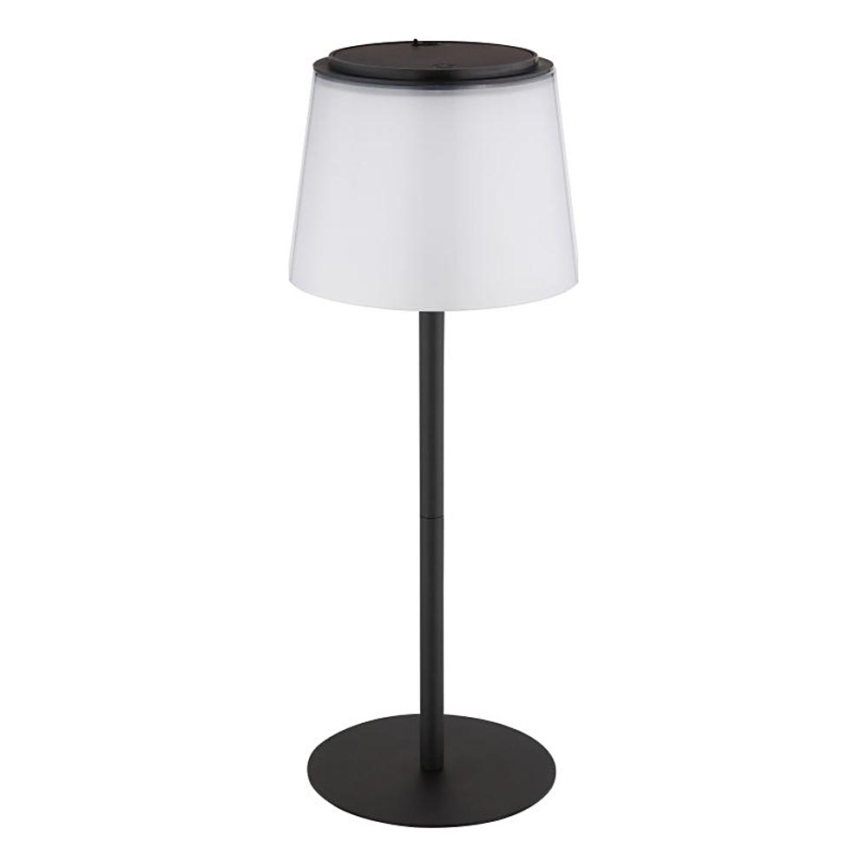 Globo - LED регулируема външна настолна лампа с докосване LED/1,8W/5V IP44 1800 mAh черна/бяла