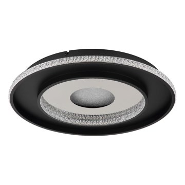 Globo - LED регулируемо таванно осветително тяло LED/30W/230V 2700-6500K диаметър 52,5 см черно + дистанционно управление