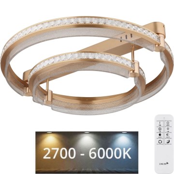 Globo - LED регулируемо таванно осветително тяло LED/78W/230V 2700K-6000K + дистанционно управление