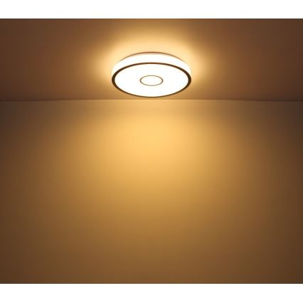 Globo- LED RGB Влагозащитено регулируемо осветително тяло за баня LED/30W/230V IP44 Wi-Fi Tuya + дистанционно управление