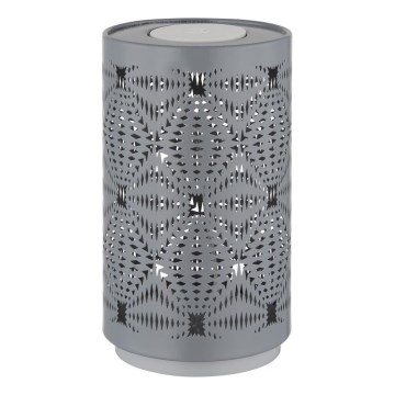 Globo - LED RGB докосваема презареждаща се настолна лампа LED/1W/5V 500 mAh сива
