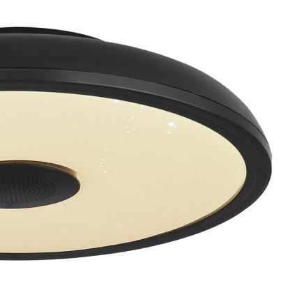 Globo - LED RGBW Димируема лампа за баня с високоговорител LED/18W/230V 3000-6500K IP44 + дистанционно управление