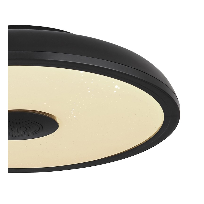 Globo - LED RGBW Димируема лампа за баня с високоговорител LED/18W/230V 3000-6500K IP44 + дистанционно управление