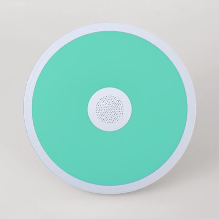 Globo - LED RGBW Димируема лампа за баня с високоговорител LED/18W/230V 3000-6500K IP44 + дистанционно управление