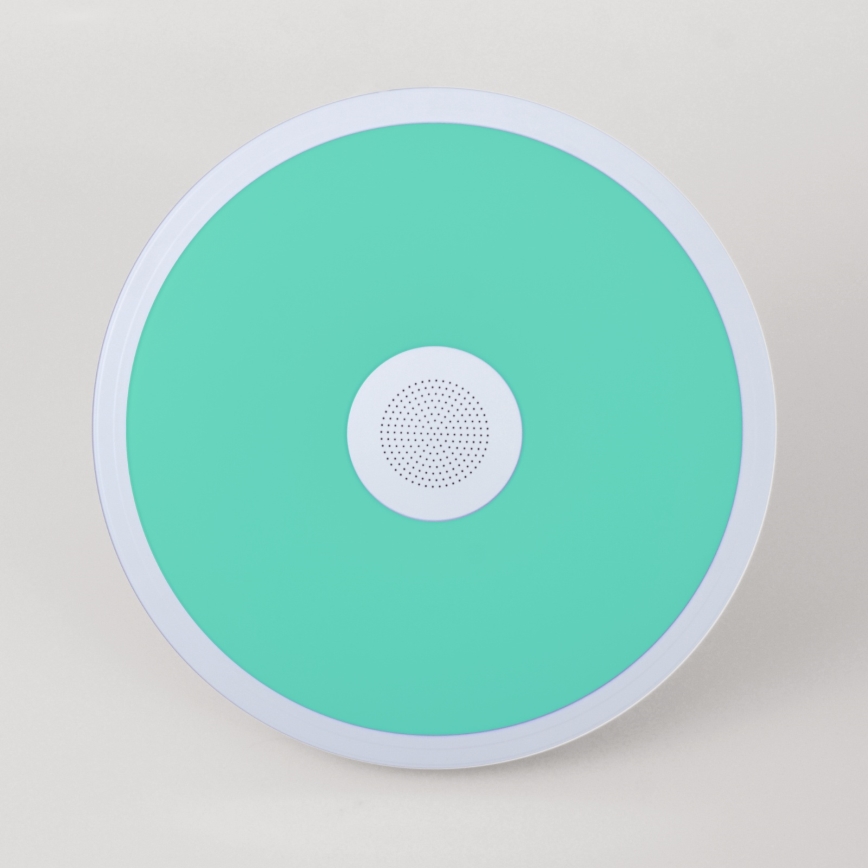 Globo - LED RGBW Димируема лампа за баня с високоговорител LED/18W/230V 3000-6500K IP44 + дистанционно управление