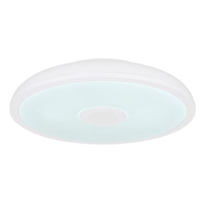 Globo - LED RGBW Димируема лампа за баня с високоговорител LED/18W/230V 3000-6500K IP44 + дистанционно управление