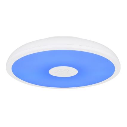 Globo - LED RGBW Димируема лампа за баня с високоговорител LED/18W/230V 3000-6500K IP44 + дистанционно управление