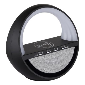 Globo - LED RGB настолна сензорна презареждаема лампа с вграден високоговорител LED/3,5W/5V 1800 mAh