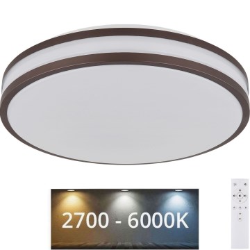 Globo - LED RGBW Димируем плафон LED/18W/230V 2700-6000K + дистанционно управление
