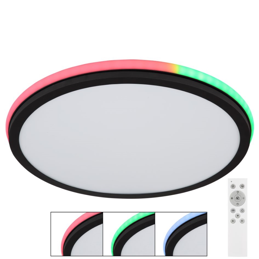 Globo - LED RGBW Димируем плафон LED/40W/230V 2700-6500K + дистанционно управление