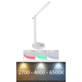 Globo - LED RGBW Димируема сензорна настолна лампа LED/5W/230V + LED/2W 2700K/4000K/6500K бял