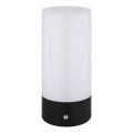 Globo - LED RGBW регулируема сензорна външна настолна лампа LED/1,8W/5V 1500 mAh черна