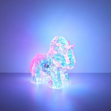 Globo - LED с регулируема яркост презареждаема настолна декоративна LED лампа LED/4W/5V 1800 mAh еднорог