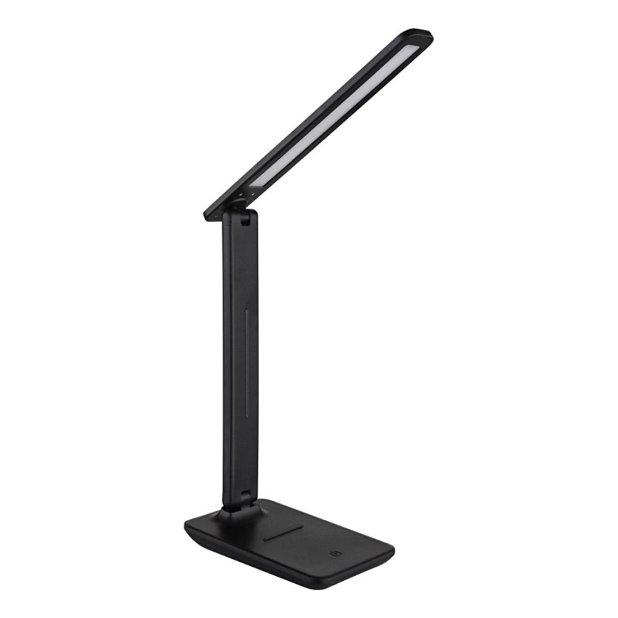 Globo - LED Сензорна димируема акумулаторна настолна лампа LED/5W/5V 2700/4000/6500K 1800 mAh черен