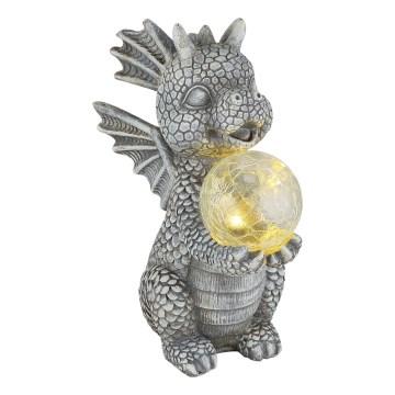 Globo - LED Соларен декорация LED/0,02W/3V IP44 дракон