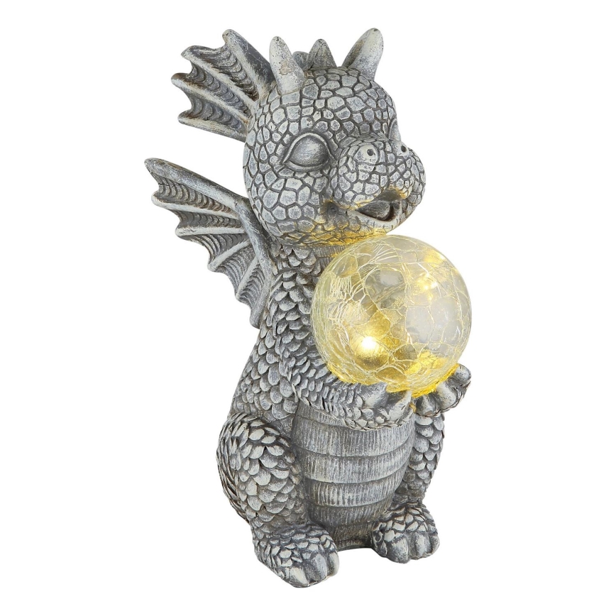 Globo - LED Соларен декорация LED/0,02W/3V IP44 дракон