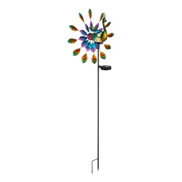 Globo - LED Соларен декорация LED/0,06W/3V IP44 паун