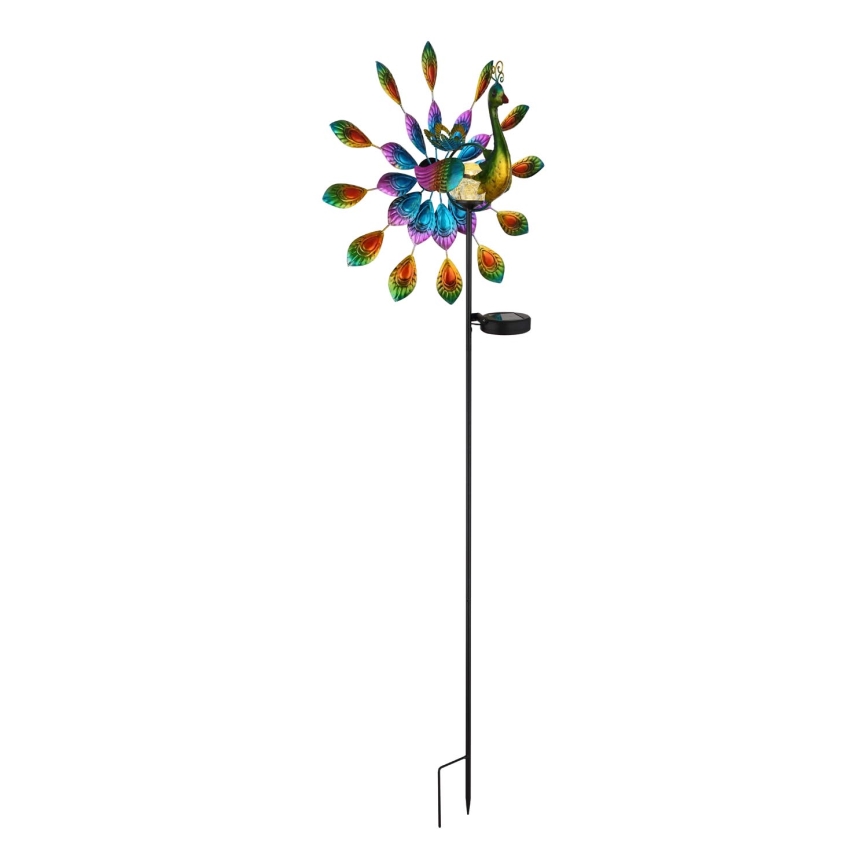 Globo - LED Соларен декорация LED/0,06W/3V IP44 паун