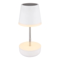 Globo - LED соларна лампа 10xLED/0,06W/3V IP44 800 mAh бяла