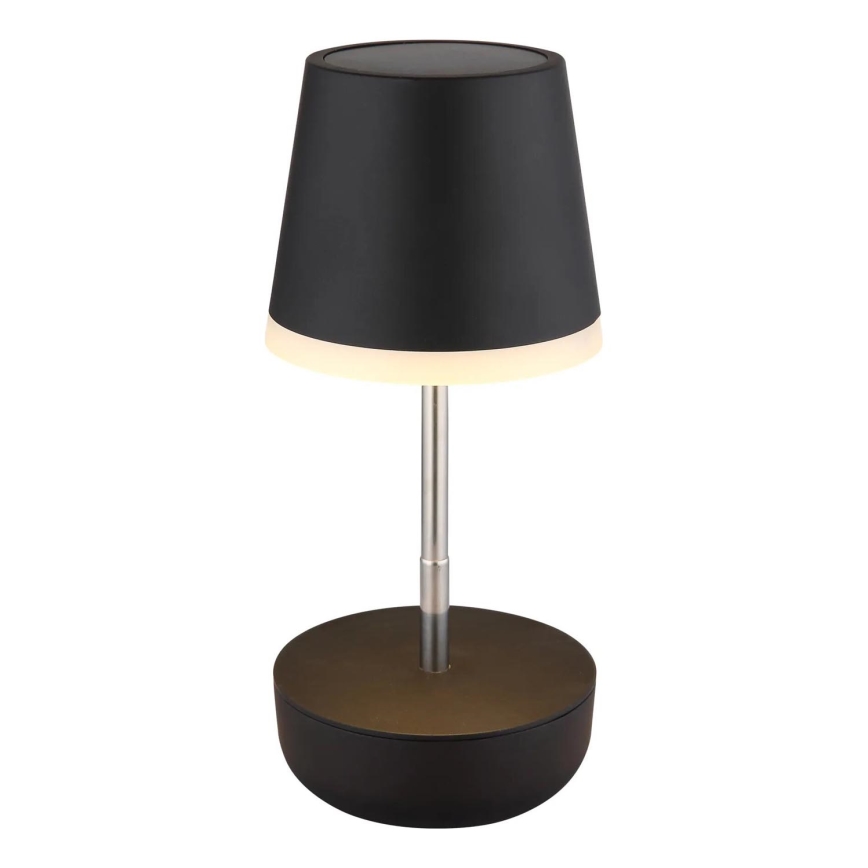 Globo - LED соларна лампа 10xLED/0,06W/3V IP44 800 mAh черна