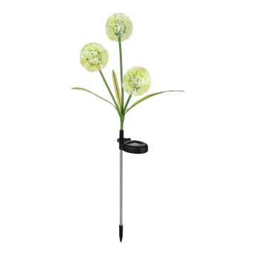 Globo - LED соларна лампа 3xLED/0,06W/3V 5000K IP44 200 mAh жълта