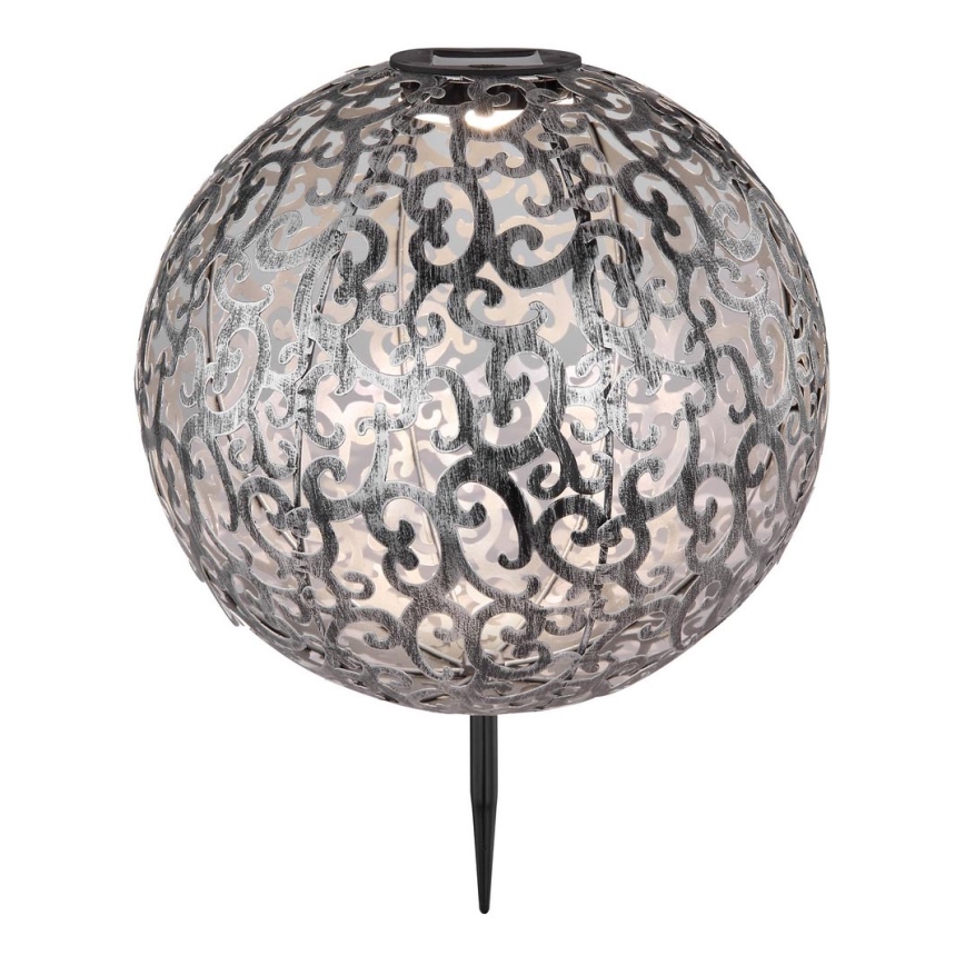 Globo - LED Соларна лампа LED/0,06W/1,2V сребрист IP44 285x400 мм