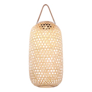Globo - LED Соларна лампа LED/0,06W/3V бамбук IP44