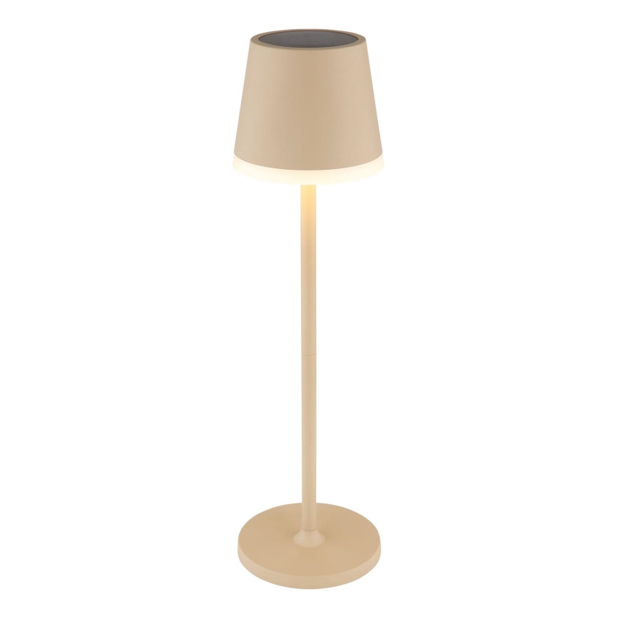 Globo - LED Соларна лампа LED/0,6W/3V 3000K IP44 1200 mAh бежов