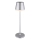 Globo - LED Соларна лампа LED/0,6W/3V 3000K IP44 1200 mAh матов хром