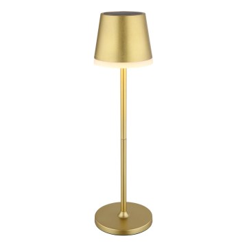 Globo - LED Соларна лампа LED/0,6W/3V 3000K IP44 златист
